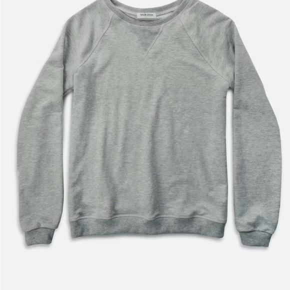 Taylor Stitch Tops - Taylor Stitch The Women's Weekend Sweatshirt in Heather Gray Size S